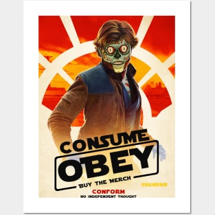 CONSUME SOLO - THEY LIVE Posters and Art